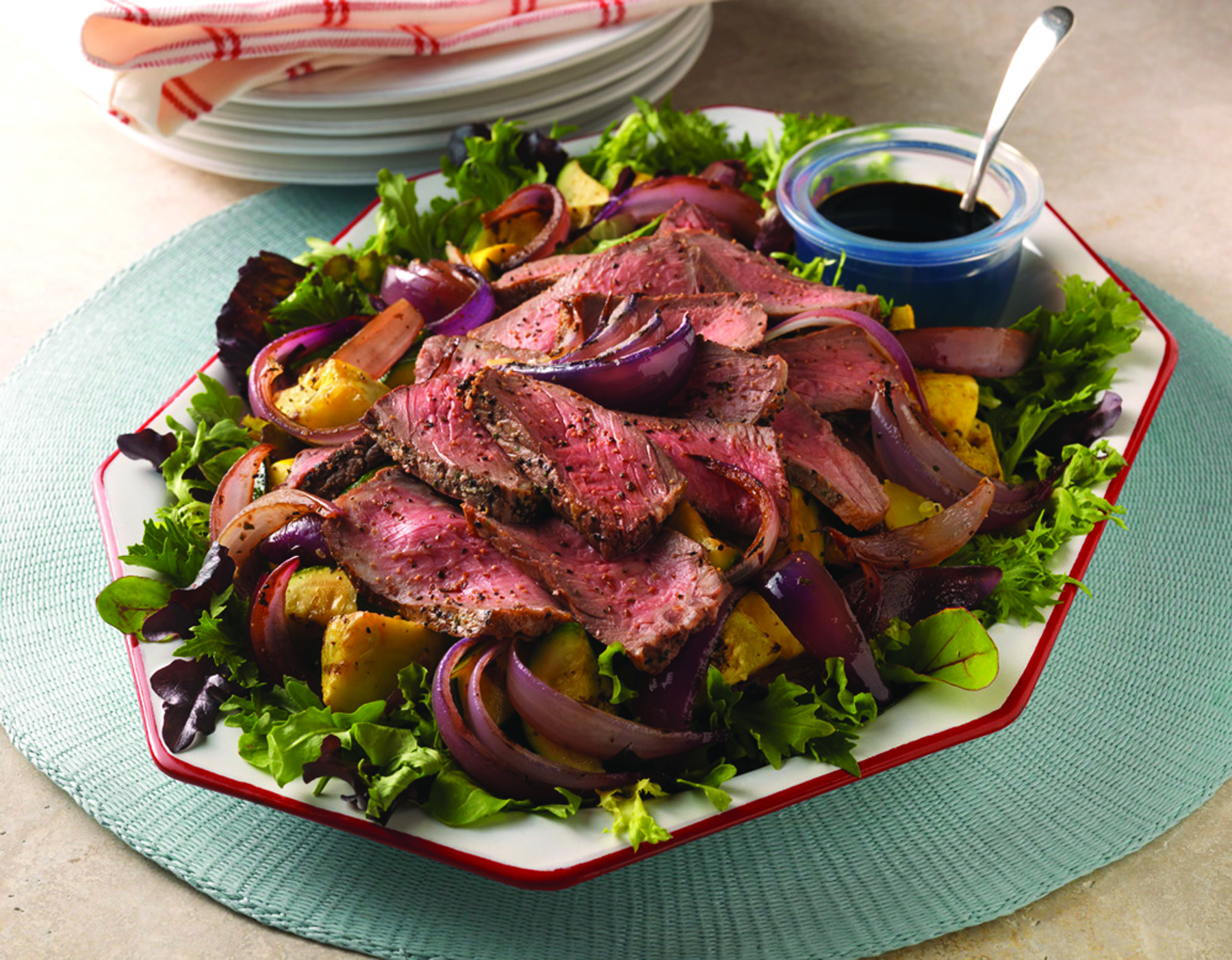 Heather's Florida Kitchen Morning Mix recipe Beef with Balsamic