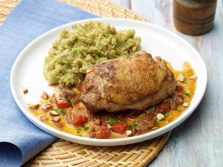 Heather's Florida Kitchen Morning Mix recipe Tomato Roasted Chicken
