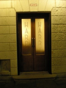 The ORIGINAL Harry's Bar in Venice, Italy