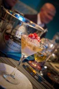 The intermezzo was a just for fun nod to the FL Strawberry Festival - strawberry shortcake lager sorbet