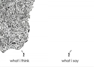This is how I operate. But now all of those thoughts are in the blog! So it all worked out nicely.