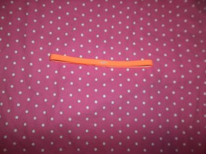 Simple stretchy headband from a pack from Target