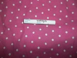 Softlips lip balm with SPF 20 in Vanilla from Target