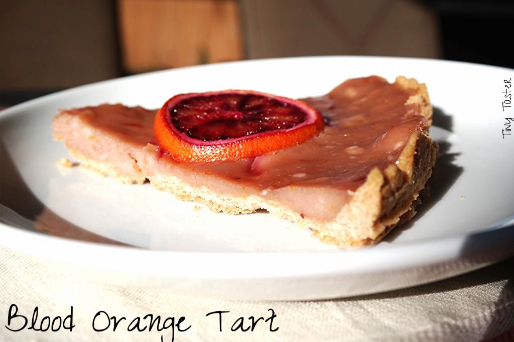 Tiny Taster spring with a blood orange tart recipe Tiny